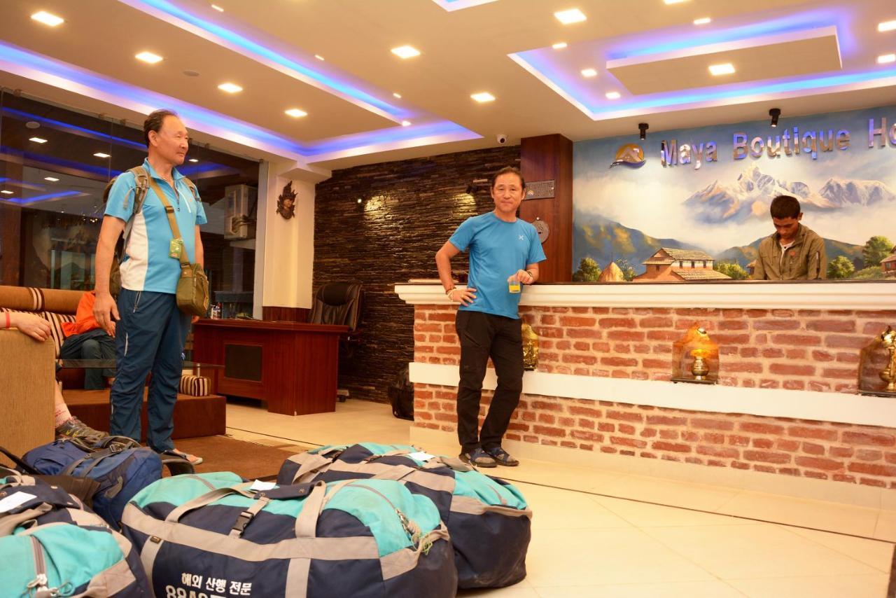 Maya Boutique Hotel Katmandu Eksteriør billede