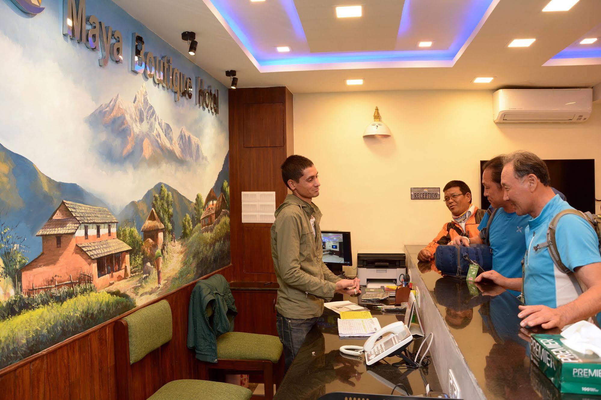 Maya Boutique Hotel Katmandu Eksteriør billede