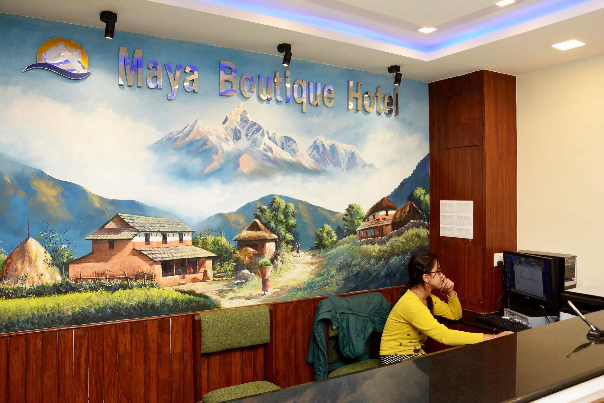 Maya Boutique Hotel Katmandu Eksteriør billede